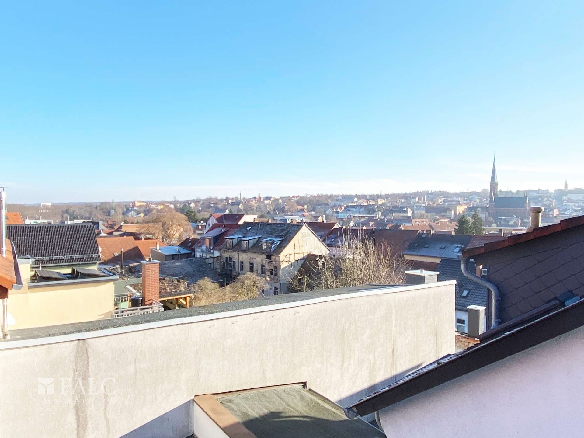 Apolda von der Dachterrasse